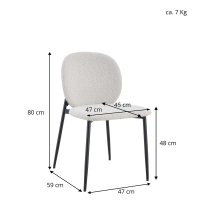 Polsterstuhl für die Gastronomie Nojo-Santa-Cruz 801 schräg von vorne mit gepolsterter Sitzfläche und Metallgestell Polsterstuhl für die Gastronomie Nojo-Santa-Cruz 801 schräg von vorne mit gepolsterter Sitzfläche und Metallgestell