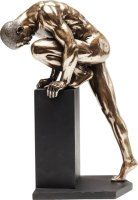 Deko Objekt Nude Man Stand Bronze 35cm Deko Objekt Nude Man Stand Bronze 35cm