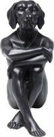 Deko Figur Gangster Dog Black Deko Figur Gangster Dog Black