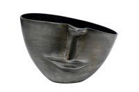 Vase Half Face Anthrazit 31cm Vase Half Face Anthrazit 31cm