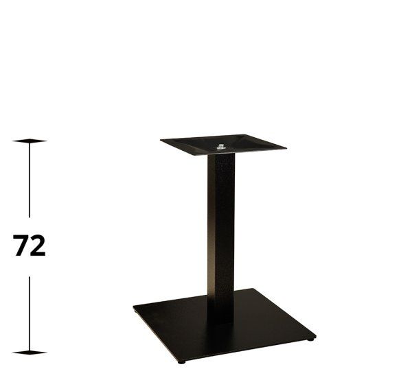 Tischgestell aus Metall für die Gastronomie - Marino-TGF-505 mit Höhenmaß 72 cm