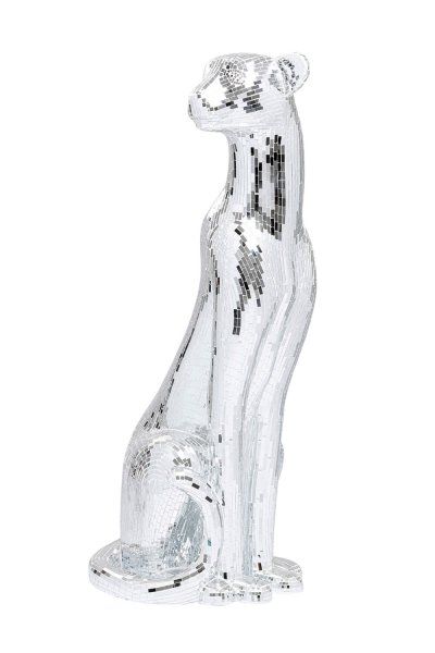 Deko Figur Mosaik Welcome Panther Links XL