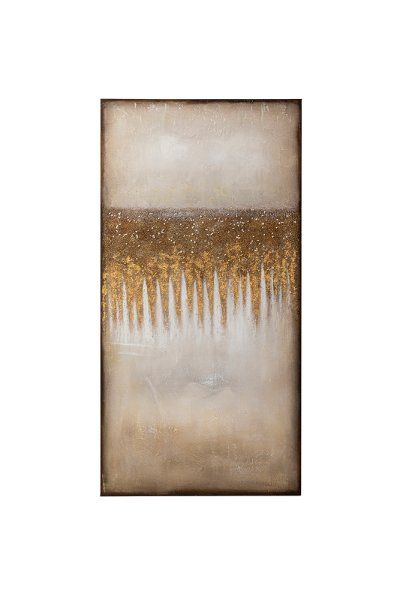 Acrylbild Abstract Fields 100 x 200 cm