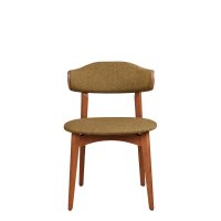 Vorschau: Gepolsterter Holzstuhl Kani-2P für Gastronomie – Vorderansicht Vorschau: Gepolsterter Holzstuhl Kani-2P für Gastronomie – Vorderansicht