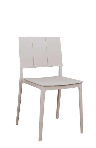 Kunststoffstuhl FOMA-1860 Light Grey