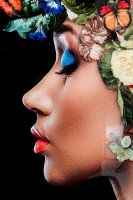 Glasbild Bunch of Flowers 150 x 100 cm Glasbild Bunch of Flowers 150 x 100 cm