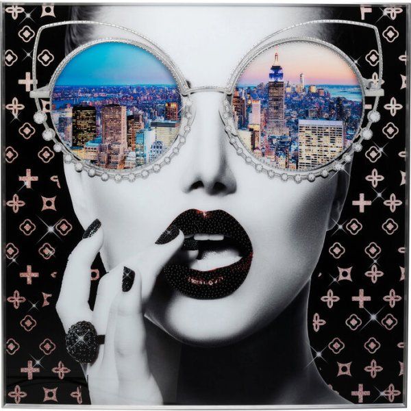 Gerahmtes Bild NY View