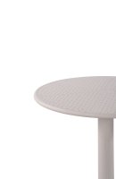 Vorschau: Runder Kunststoff-Gastronomietisch FOMA-T100 in Hellgrau mit stabilem 4-Fuß-Gestell Vorschau: Runder Kunststoff-Gastronomietisch FOMA-T100 in Hellgrau mit stabilem 4-Fuß-Gestell