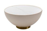 Couchtisch Endless Vegas Weiß Ø71cm Couchtisch Endless Vegas Weiß Ø71cm