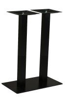 Vorschau: Tischgestell aus Metall mit zwei Säulen Vorschau: Tischgestell aus Metall mit zwei Säulen