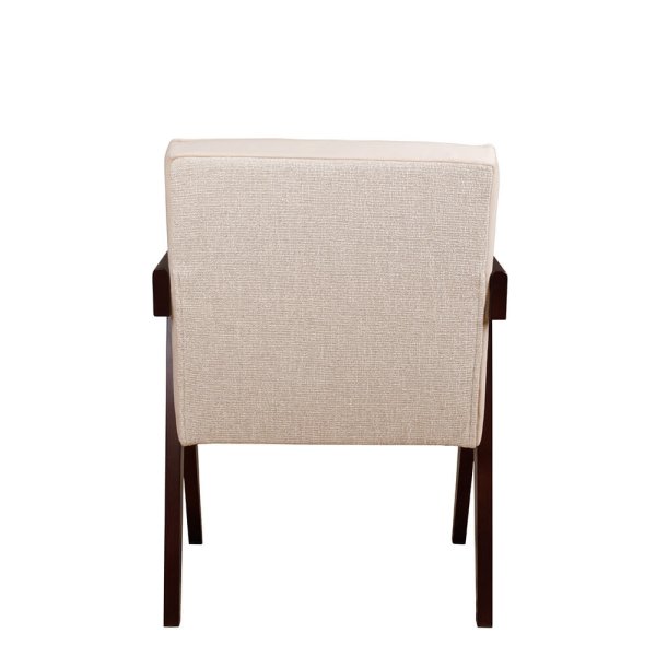 Gastronomiesessel Adis aus Buchenholz im Midcentury-Look