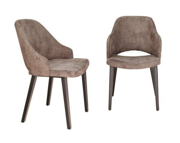 Cizron-Arm und Cizron | Beizton: Schwarz lackiert | Bezug: Clydo-809