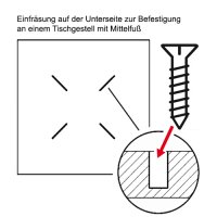 Vorschau: HPL Compact Anthrazit Tischplatte Vorschau: HPL Compact Anthrazit Tischplatte