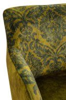 Vorschau: Beizton: Wenge | Sitz: A3943-gelb | Rücken: A3958-Flower Vorschau: Beizton: Wenge | Sitz: A3943-gelb | Rücken: A3958-Flower