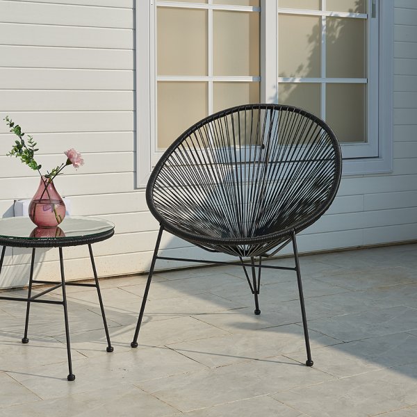 Outdoor-Set Acapola Black