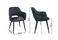 Vorschau: Polsterstuhl USON-Arm-Havanna Vorschau: Polsterstuhl USON-Arm-Havanna