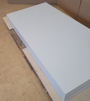 Melaminharz-Tischplatte 25mm lichtgrau 140x70cm - Sonderposten Melaminharz-Tischplatte 25mm lichtgrau 140x70cm - Sonderposten