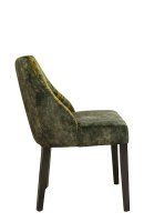 Beizton: Wenge | Sitz: A3943-gelb | Rücken: A3958-Flower Beizton: Wenge | Sitz: A3943-gelb | Rücken: A3958-Flower