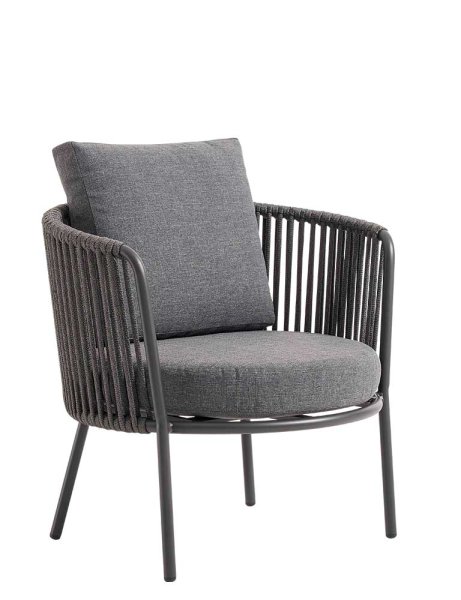 Kosma Sessel Dark Grey