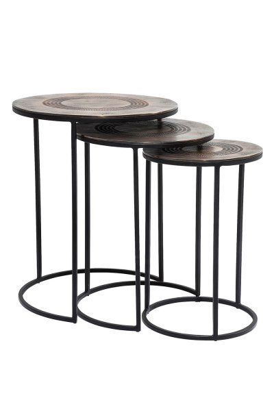 Beistelltisch Marrakesh Ø48cm (3/Set)