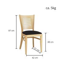 Beizton: Nussbaum hell/Bezug: MG-14 Beizton: Nussbaum hell/Bezug: MG-14