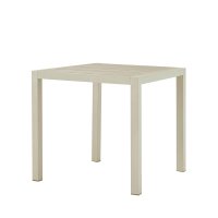 Outdoortisch Cordone Alu 80 Greige Outdoortisch Cordone Alu 80 Greige