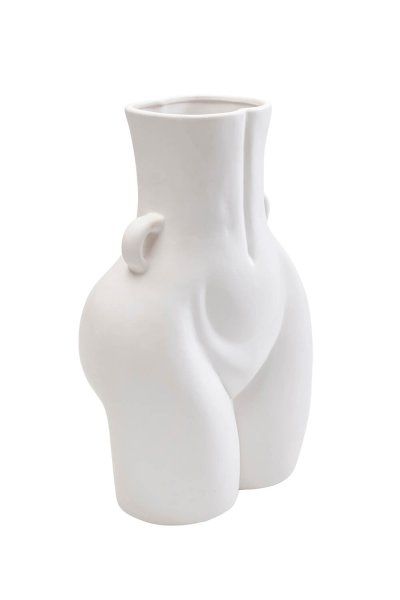 Vase Donna Weiß 40cm