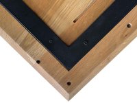 Vorschau: 40mm Eiche massiv Facettenkante BST Tischplatte Vorschau: 40mm Eiche massiv Facettenkante BST Tischplatte