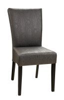 Beizton: Schwarz / Bezug: Kroko 224x4287 Beizton: Schwarz / Bezug: Kroko 224x4287