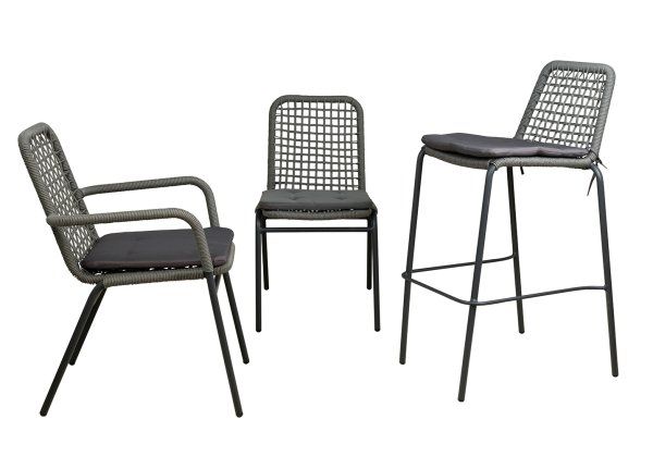 Quadano-Arm-grey, Quadano-grey und Quadano-Bar-grey