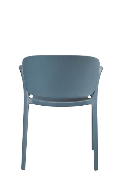 Kunststoffstuhl FOMA-1800 Cold Blue