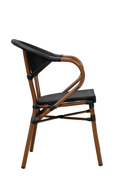 Outdoorstuhl Ganua Black