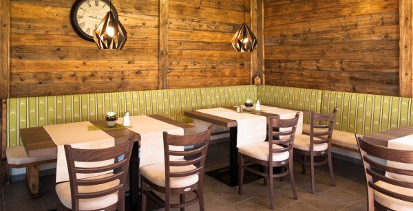 Tischgestell für die Gastronomie Marino-TGF-404 aus Stahl für den Innenbereich im Restaurant