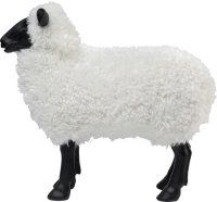 Deko Figur Bathilde Weiß 48cm Deko Figur Bathilde Weiß 48cm