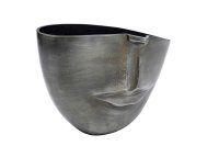 Vase Half Face Anthrazit 31cm Vase Half Face Anthrazit 31cm
