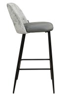 Barhocker Gastronomie Uson-Bar-Perfect mit Polsterung, offenem Rücken und Metall-Fußstütze Barhocker Gastronomie Uson-Bar-Perfect mit Polsterung, offenem Rücken und Metall-Fußstütze