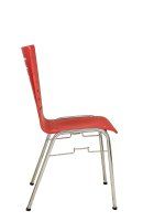 Vorschau: Konferenzstuhl Eruno-400, verchromtem Metallgestell, stapelbar Beizton: MAQ (auf Anfrage) Seitenansicht Vorschau: Konferenzstuhl Eruno-400, verchromtem Metallgestell, stapelbar Beizton: MAQ (auf Anfrage) Seitenansicht