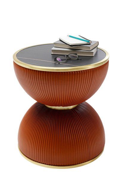 Beistelltisch Endless Vegas Orange Ø47cm