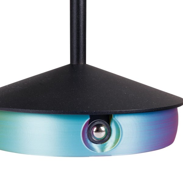 Majah-Tricolor-Rot Outdoor Tischleuchte