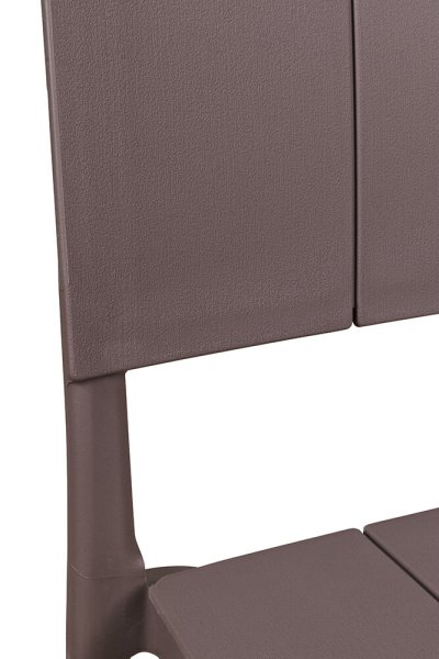 Kunststoffstuhl FOMA-1860 Taupe