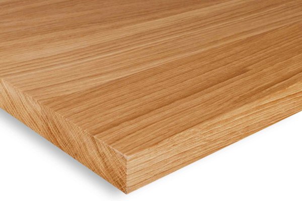 30mm Eiche massiv Premium Tischplatte LV