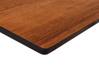 HPL Compact Natural Teak Tischplatte HPL Compact Natural Teak Tischplatte