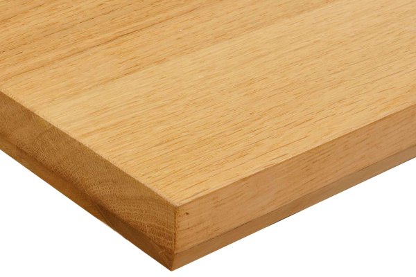 Tischplatten Gastronomie – 40 mm Eiche massiv mit Facettenkante, geölt