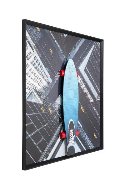 Gerahmtes Bild Skyline Skater